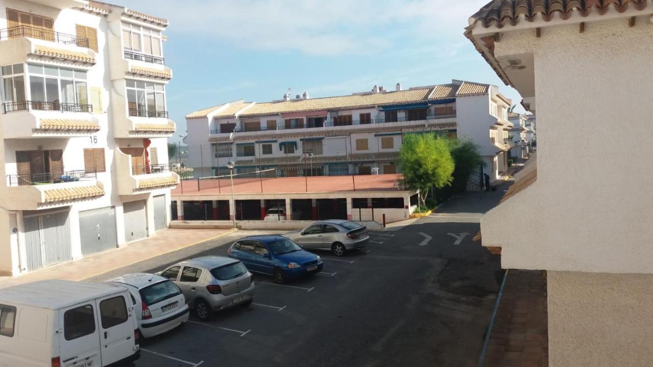 Apartamento Santa Pola, En Playa Del Tamarit Con Piscina. מראה חיצוני תמונה