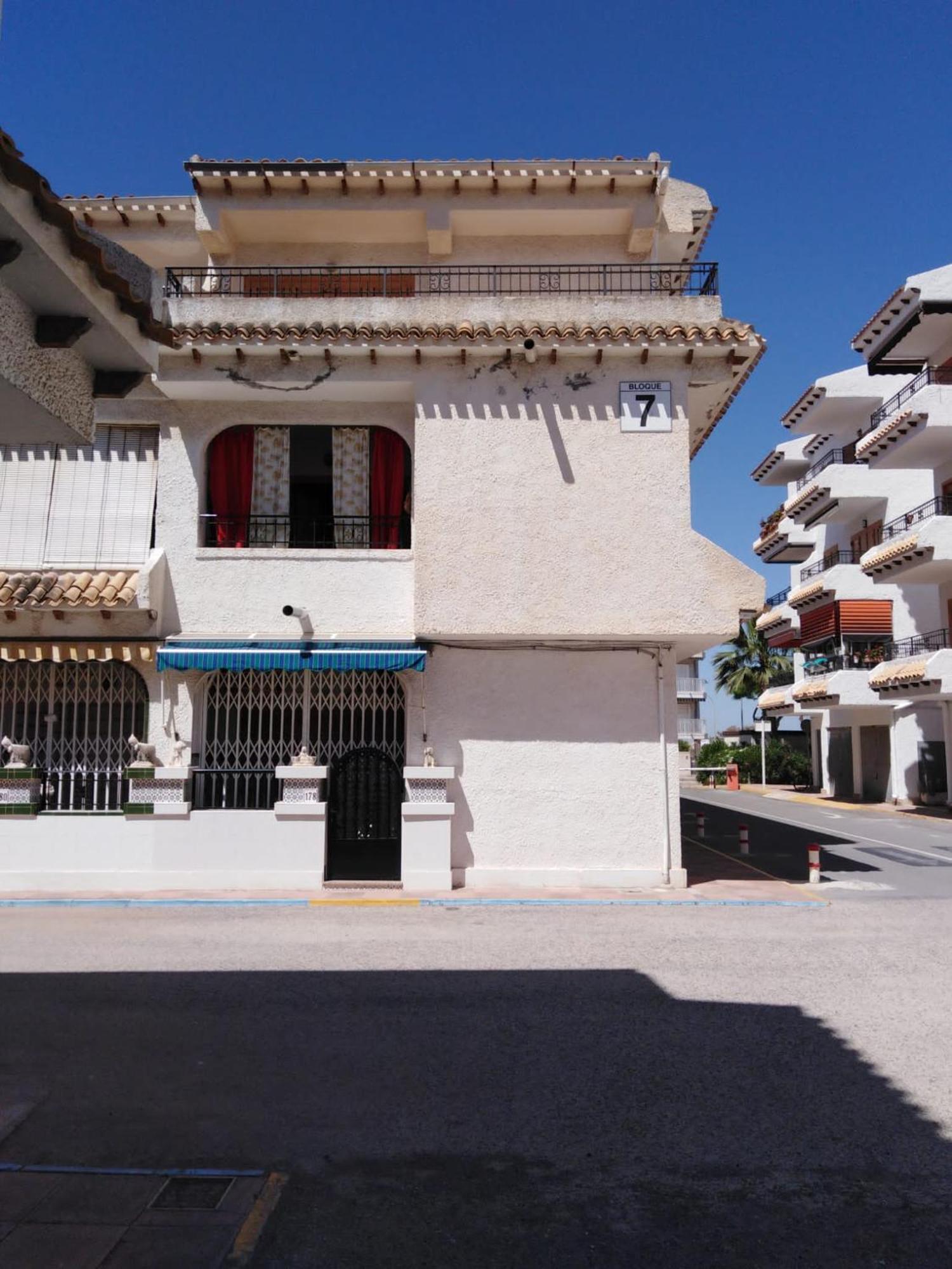 Apartamento Santa Pola, En Playa Del Tamarit Con Piscina. מראה חיצוני תמונה