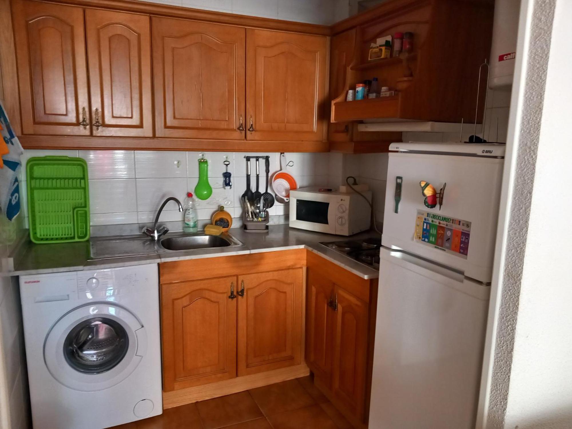Apartamento Santa Pola, En Playa Del Tamarit Con Piscina. מראה חיצוני תמונה