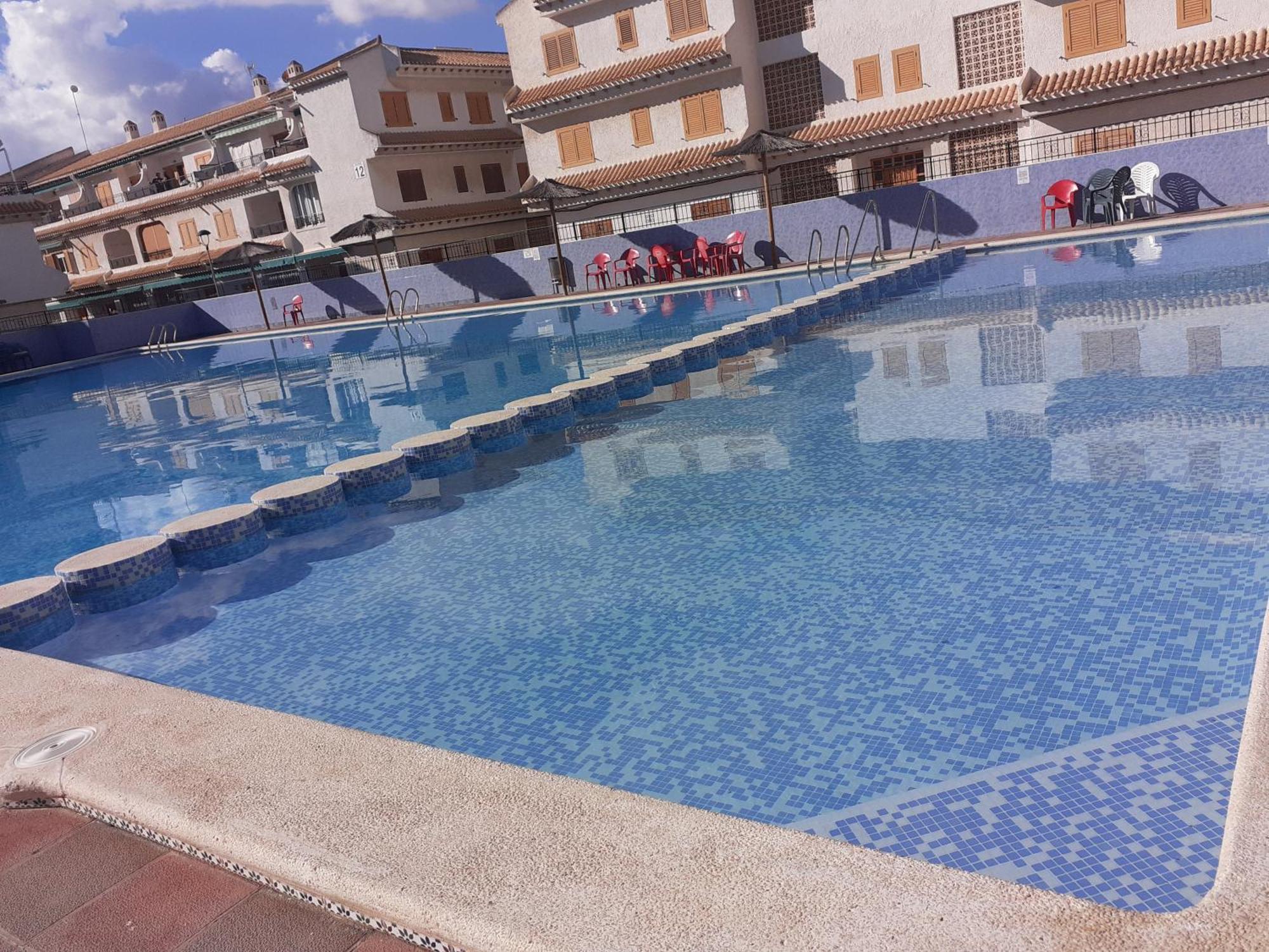 Apartamento Santa Pola, En Playa Del Tamarit Con Piscina. מראה חיצוני תמונה