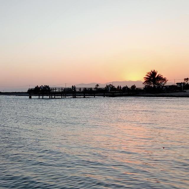 Apartamento Santa Pola, En Playa Del Tamarit Con Piscina. מראה חיצוני תמונה